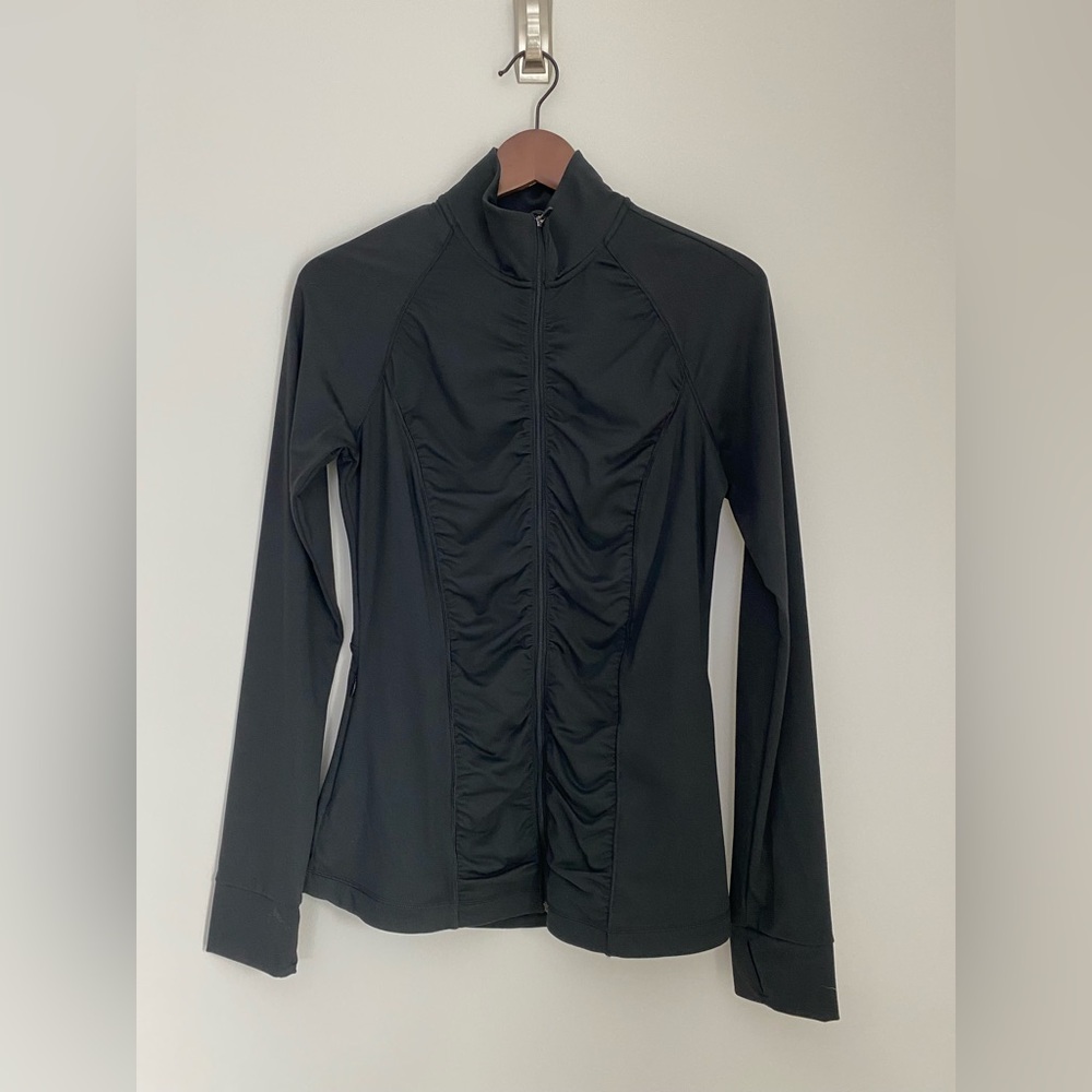 Victoria’s Secret VSX Sport Black Zip-Up Jacket - Size Small